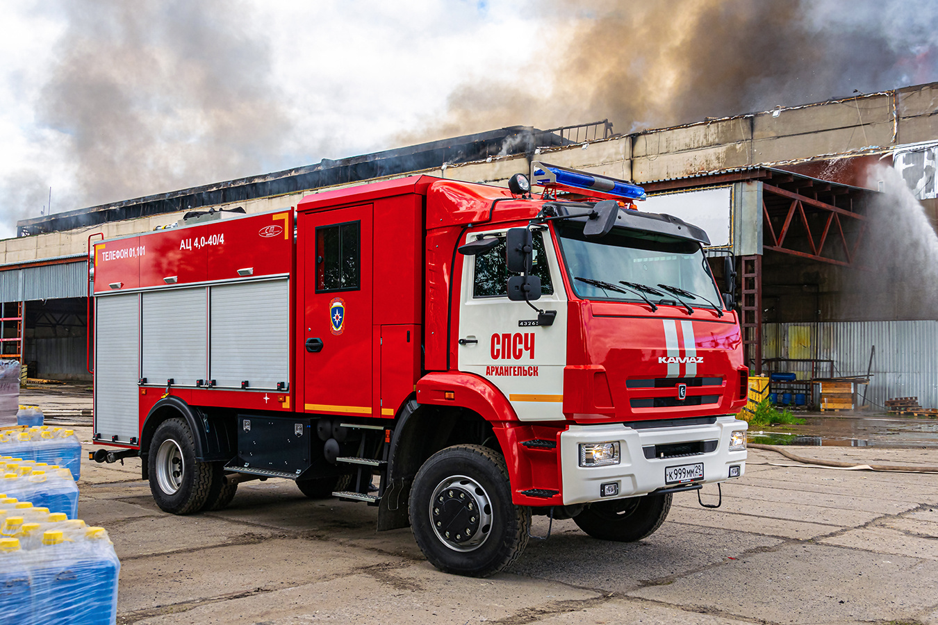 Архангельская область, № К 999 ММ 29 — КамАЗ-43265-D5(66)