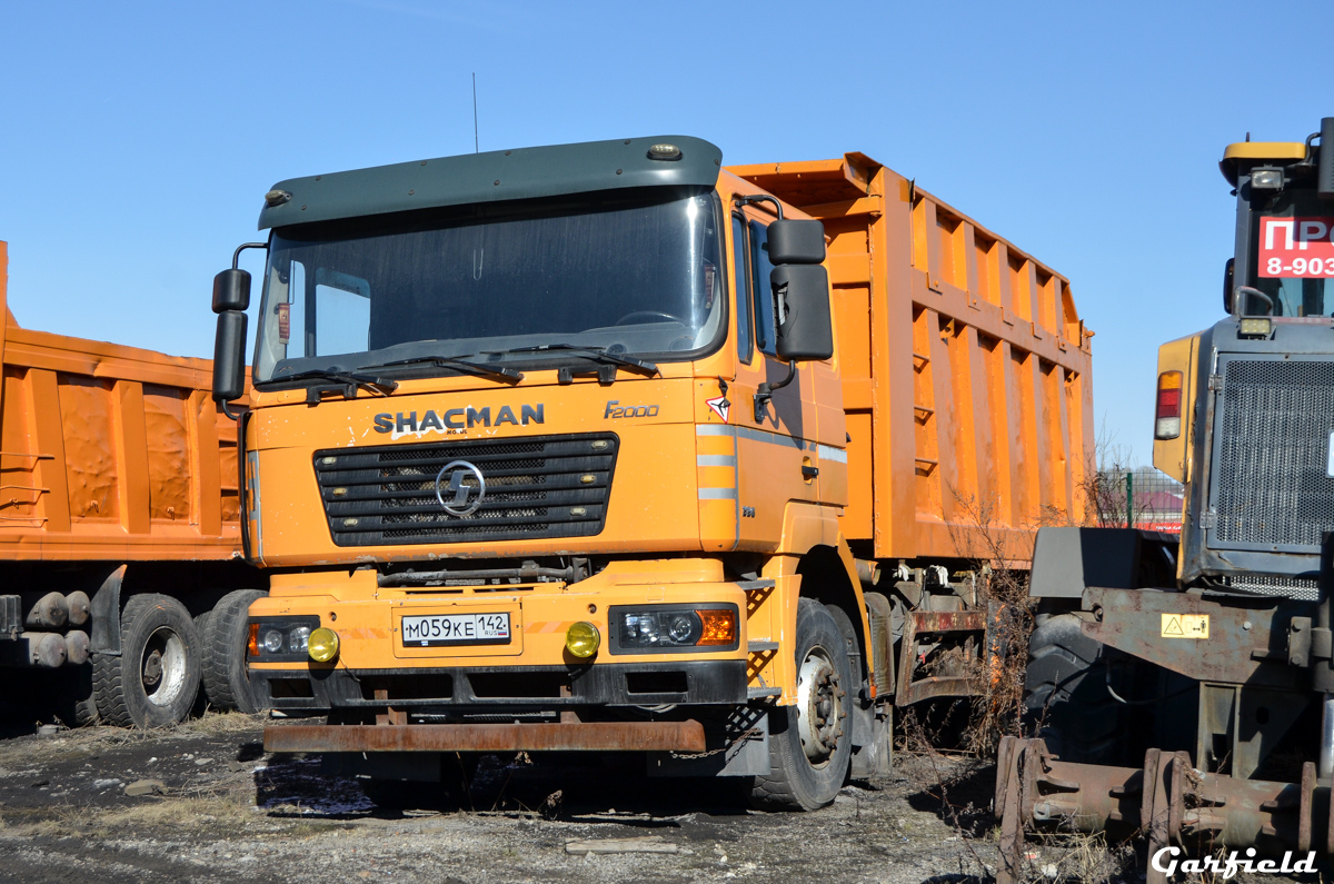 Кемеровская область, № М 059 КЕ 142 — Shaanxi Shacman F2000 SX325x