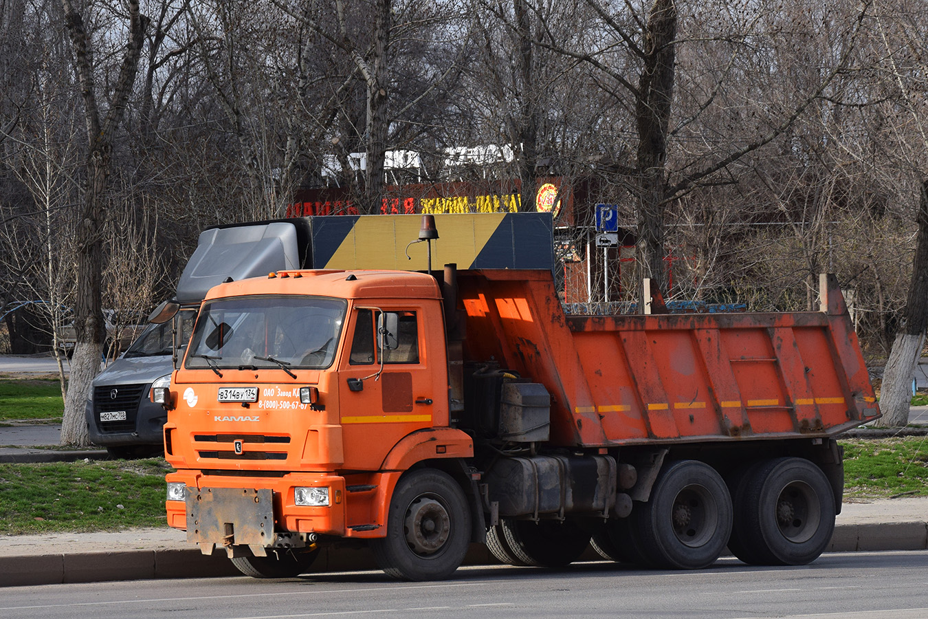 Волгоградская область, № В 314 ВУ 134 — КамАЗ-65115-L4(19)