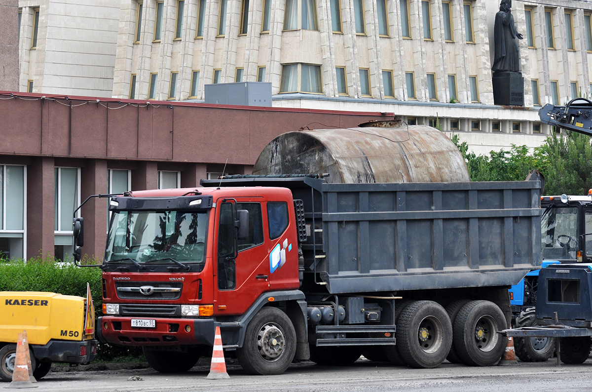 Омская область, № Т 810 ВС 55 — Daewoo Novus