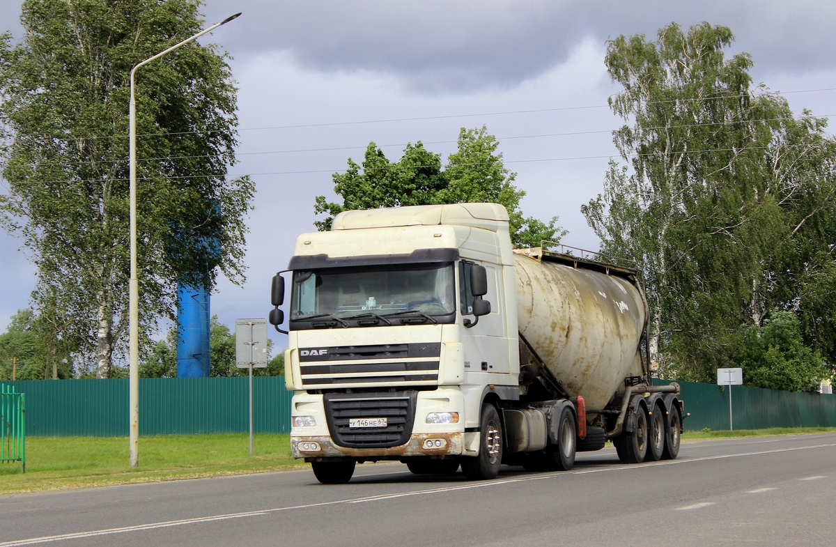 Смоленская область, № У 146 НЕ 67 — DAF XF105 FT