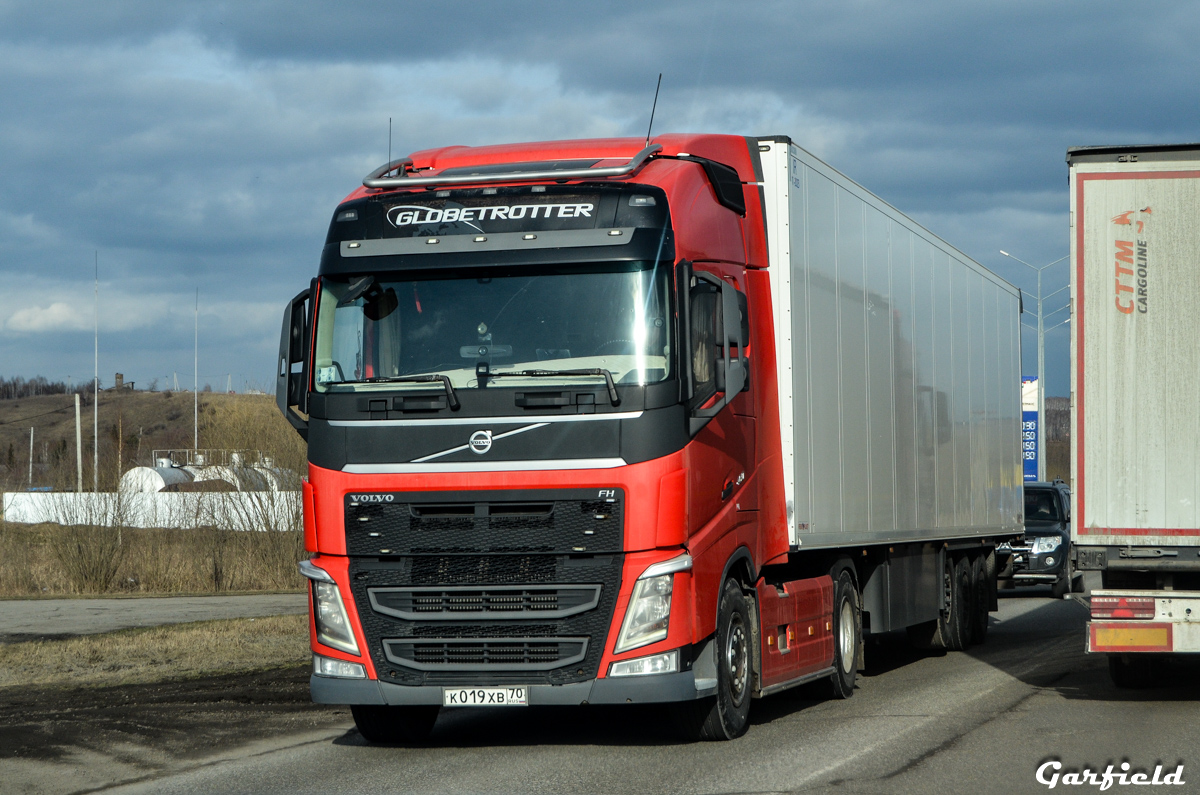 Томская область, № К 019 ХВ 70 — Volvo ('2012) FH.460 [X9P]