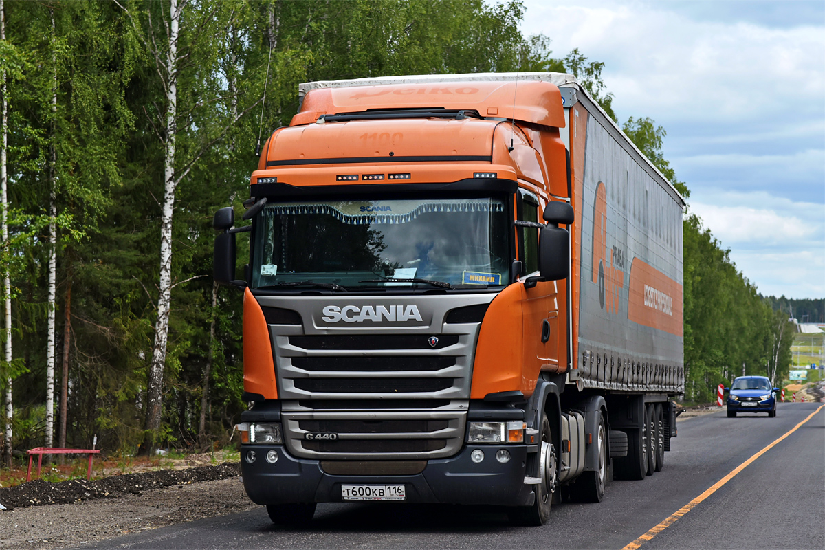Татарстан, № Т 600 КВ 116 — Scania ('2013) G440