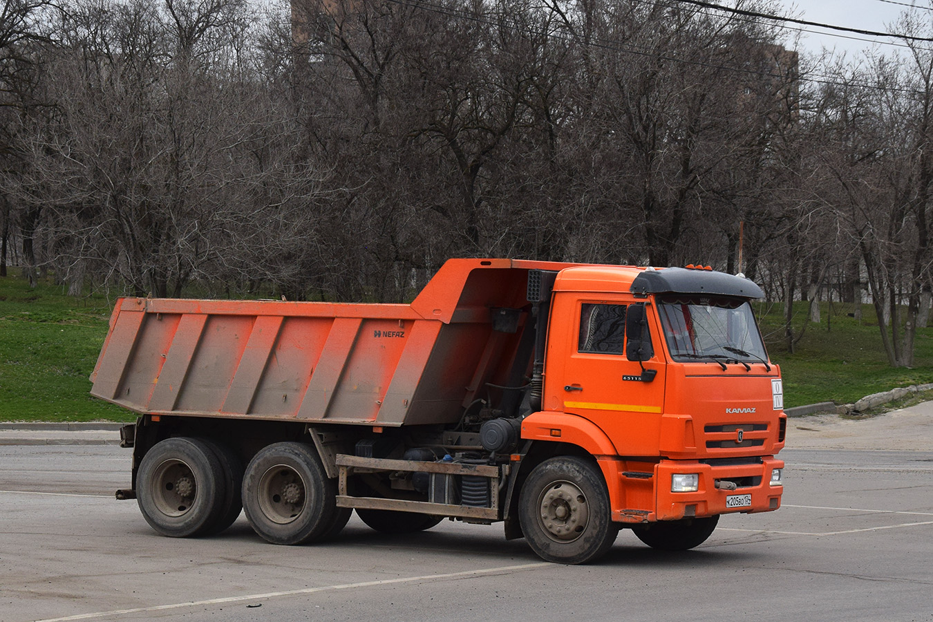 Волгоградская область, № К 205 ВО 134 — КамАЗ-65115-50