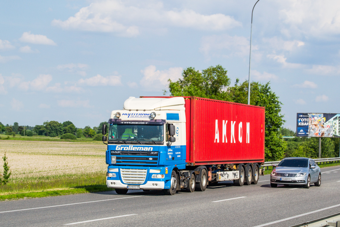 Одесская область, № ВН 9812 ІВ — DAF XF105 FTP