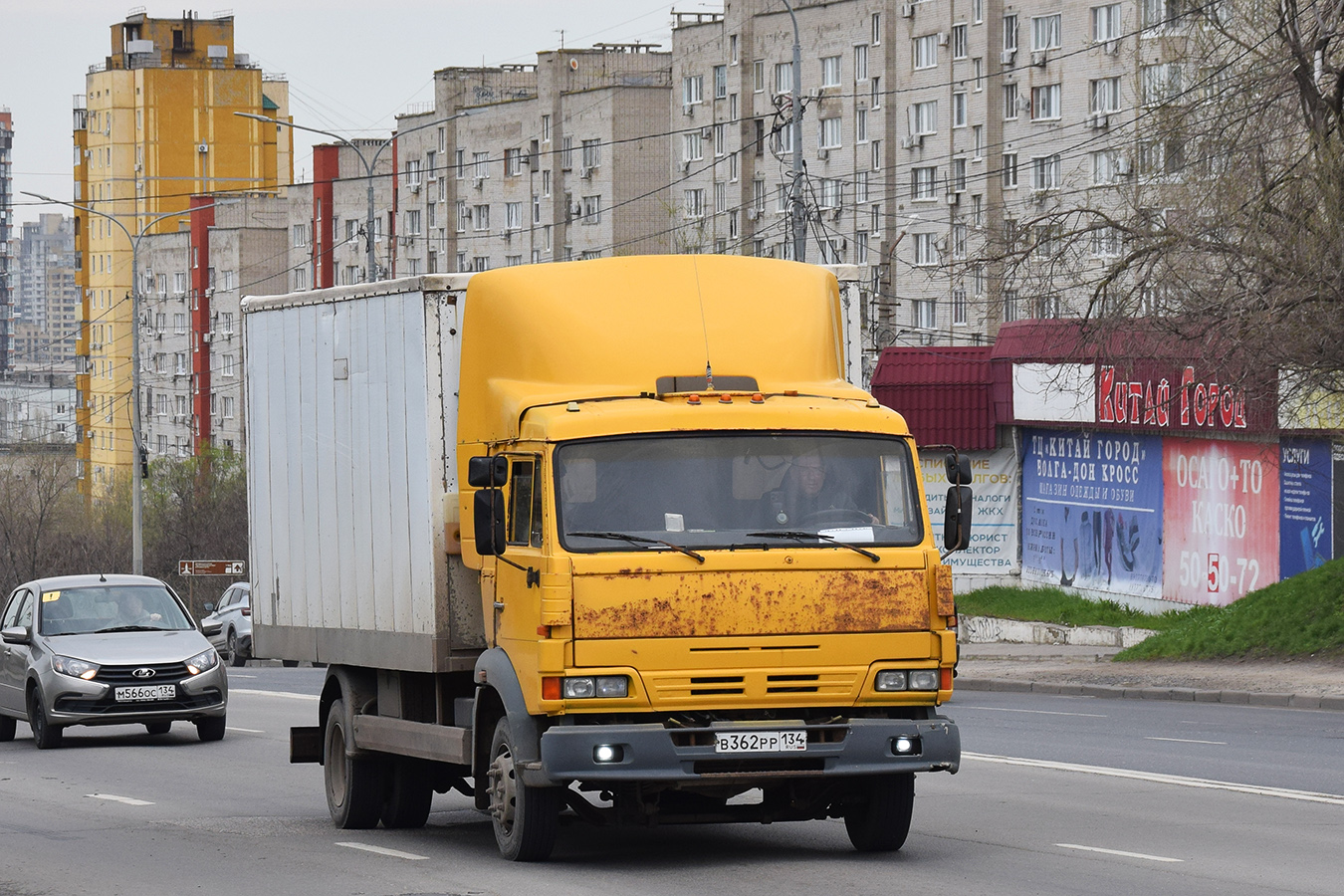 Волгоградская область, № В 362 РР 134 — КамАЗ-4308 [430800]