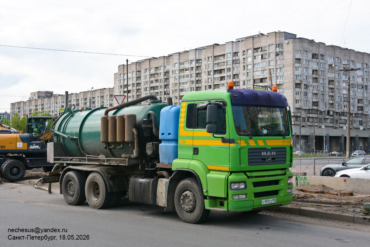 Санкт-Петербург, № О 197 СС 198 — MAN TGA 33.480