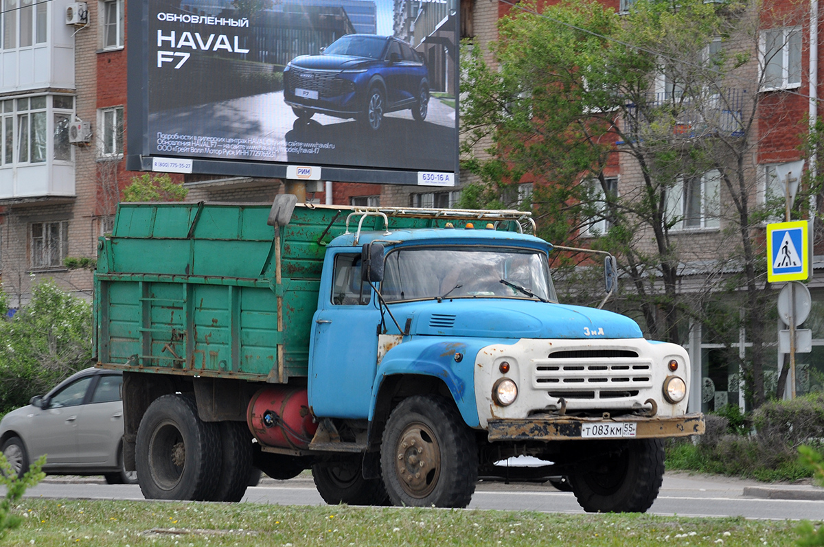 Омская область, № Т 083 КМ 55 — ЗИЛ-130К