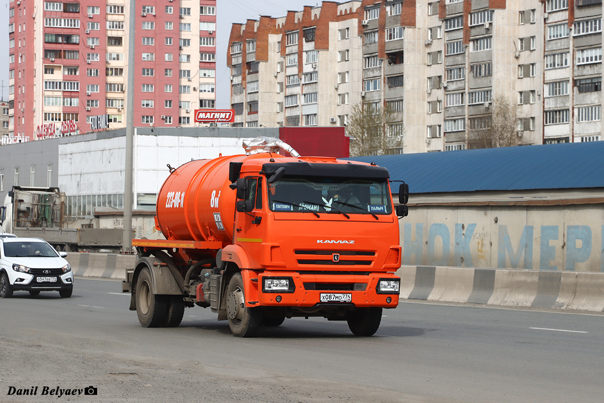 Челябинская область, № Х 087 МО 774 — КамАЗ-43253-G5(69)