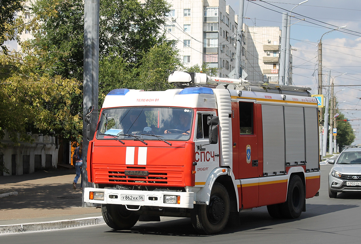 Оренбургская область, № У 862 КК 56 — КамАЗ-43253-A3(96)