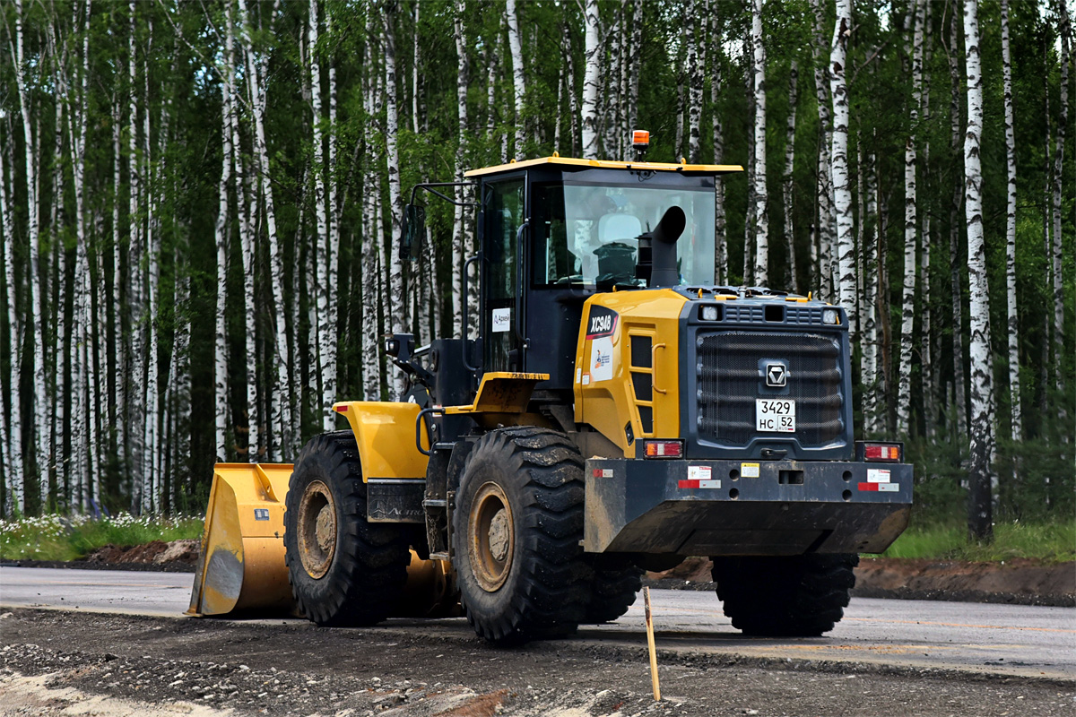 Нижегородская область, № 3429 НС 52 — XCMG (общая модель)