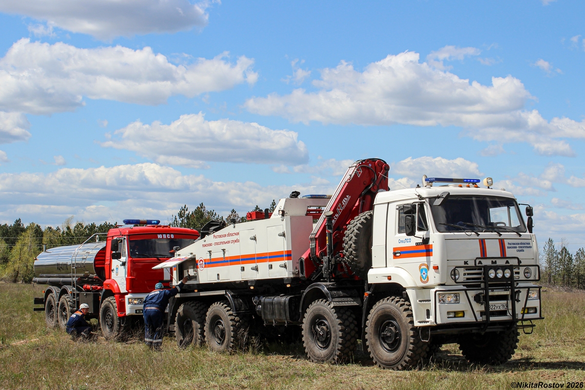 Ростовская область, № Х 822 УХ 161 — КамАЗ-6560-43