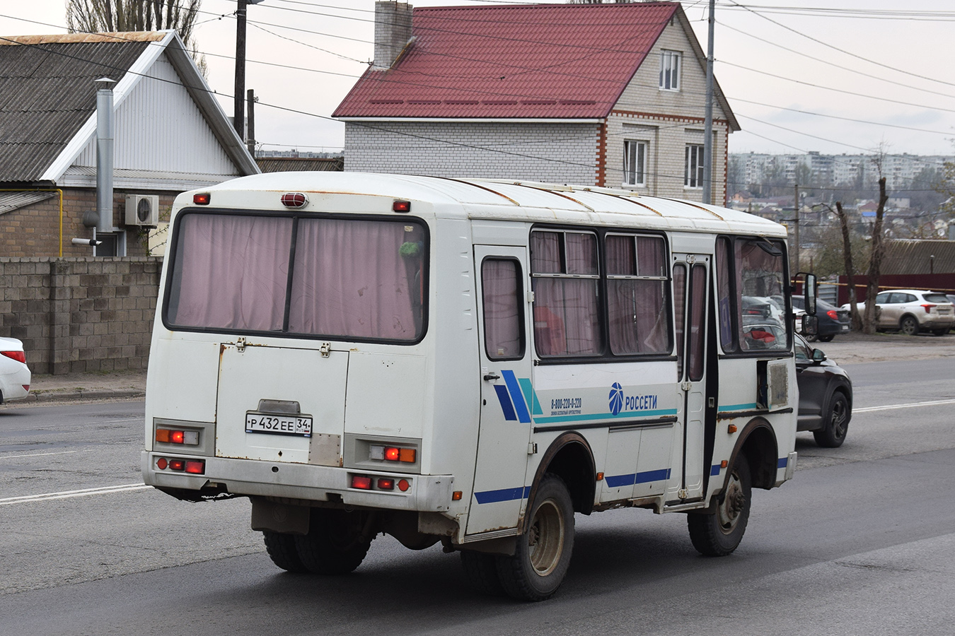 Волгоградская область, № Р 432 ЕЕ 34 — ПАЗ-3206-110-20