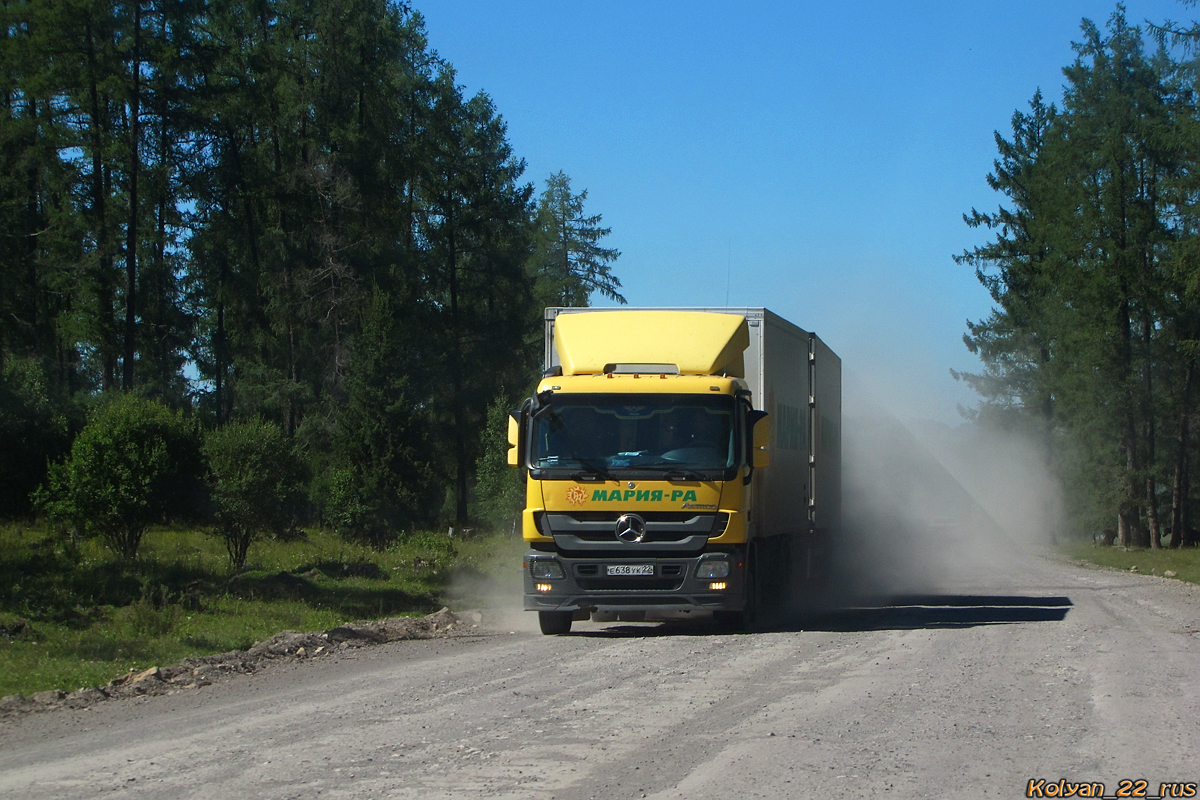 Алтайский край, № Е 638 УК 22 — Mercedes-Benz Actros ('2009) 2541