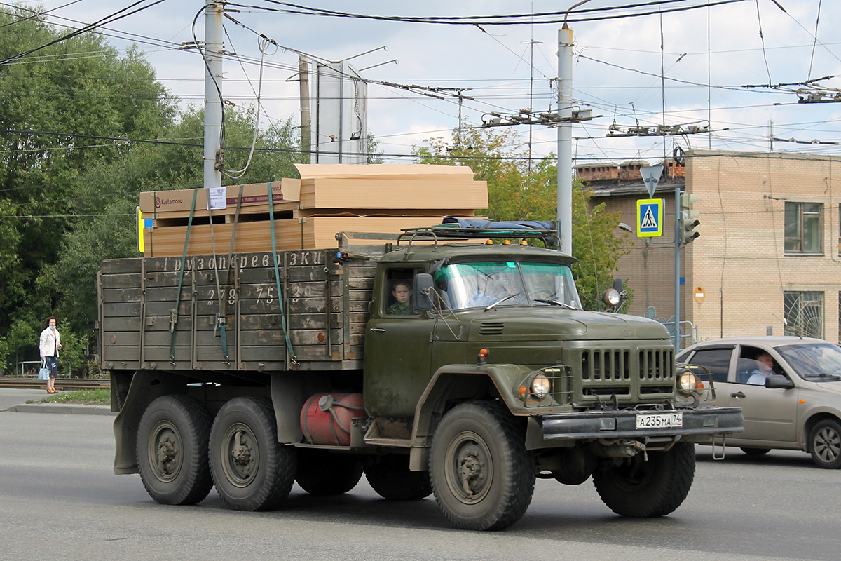 Челябинская область, № А 235 МА 74 — ЗИЛ-131 (общая модель)