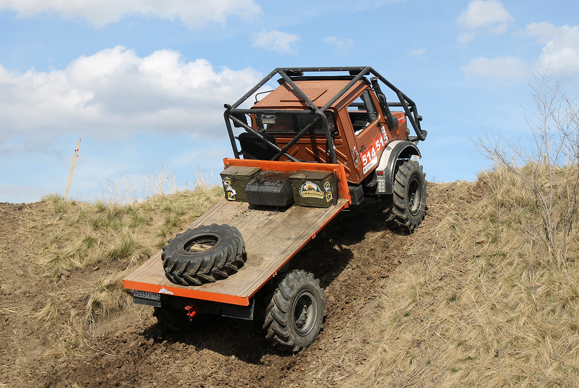 Москва, № Н 555 ТХ 197 — Mercedes-Benz Unimog U1450; Челябинская область — Первый этап кубка Челябинской области по трак триалу