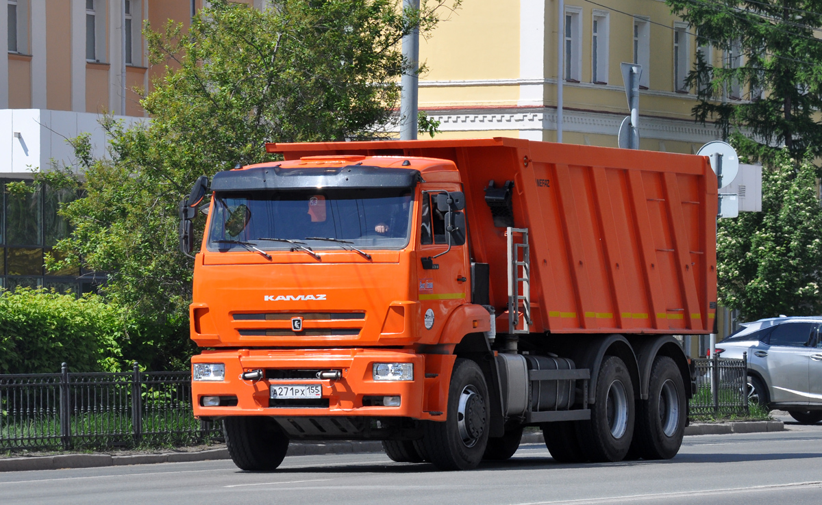 Омская область, № А 271 РХ 155 — КамАЗ-6520-53