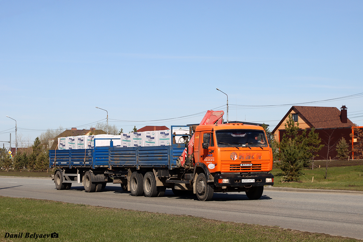 Челябинская область, № В 590 ОМ 174 — КамАЗ-65115-62