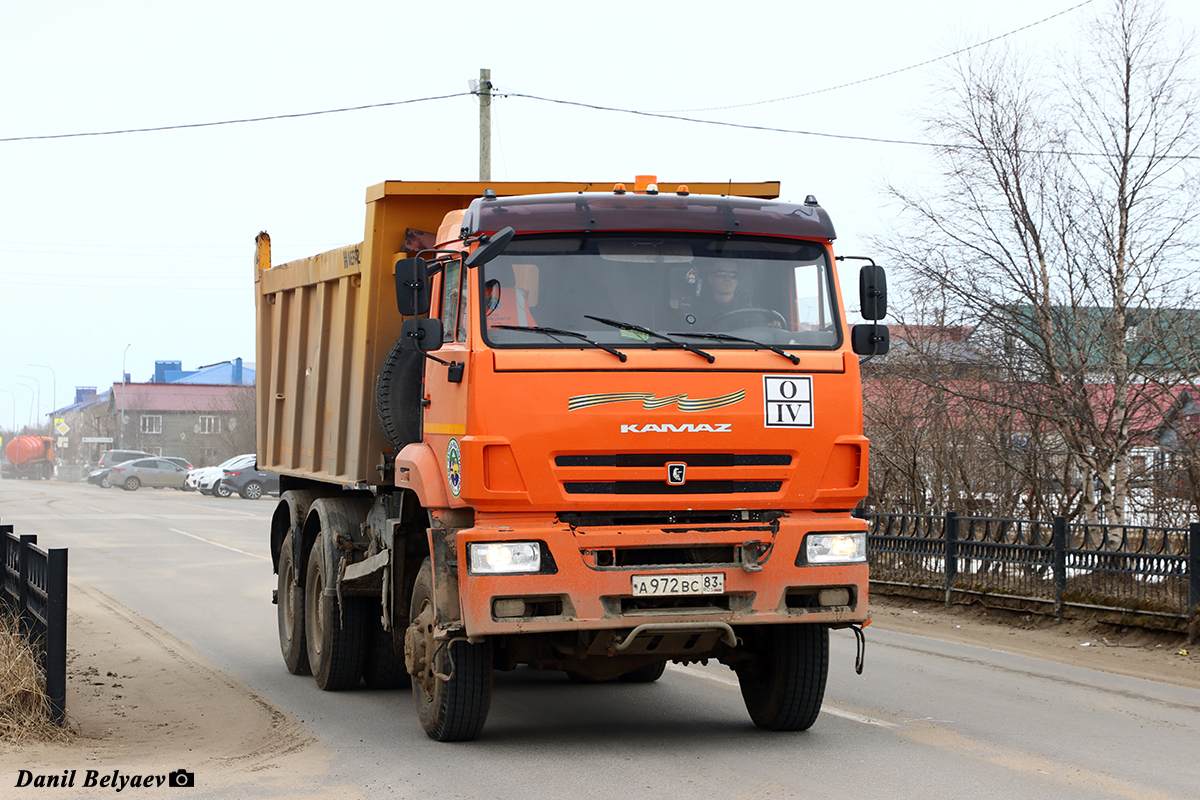 Ненецкий автономный округ, № А 972 ВС 83 — КамАЗ-6522-43