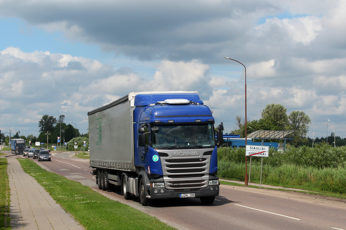 Литва, № LDN 188 — Scania ('2013) R450