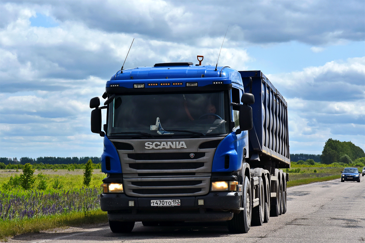 Нижегородская область, № Т 470 ТО 152 — Scania ('2011) P440