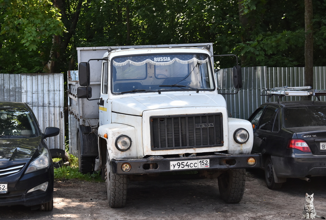 Нижегородская область, № У 954 СС 152 — ГАЗ-33072