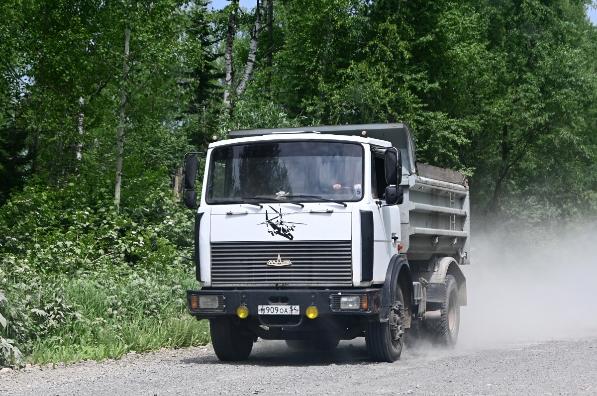 Кемеровская область, № М 909 ОА 54 — МАЗ-555102