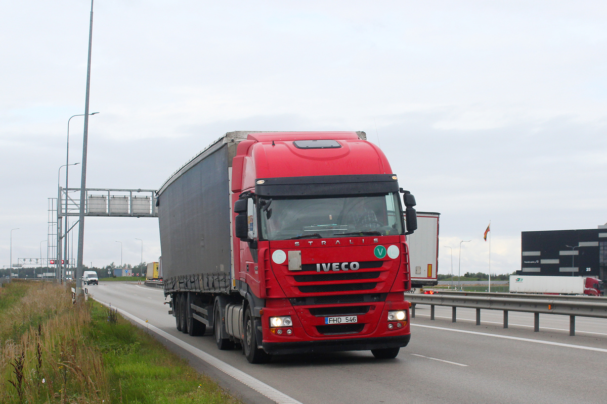 Литва, № FHD 546 — IVECO Stralis ('2007) 450
