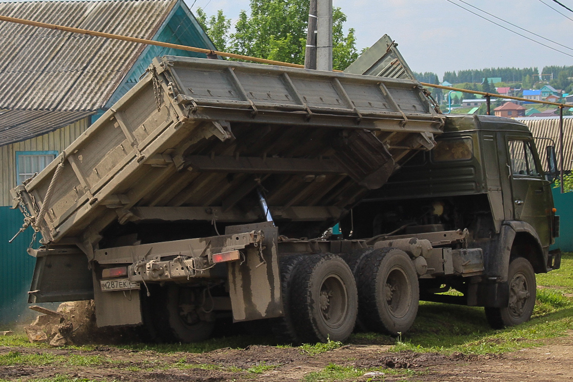 Башкортостан, № М 287 ЕК 702 — КамАЗ-5320