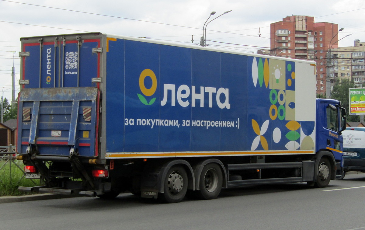 Санкт-Петербург, № Р 414 ЕС 198 — Scania ('2016) P320