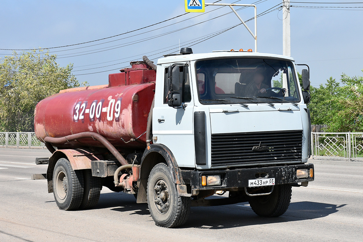 Бурятия, № М 433 НР 03 — МАЗ (общая модель)