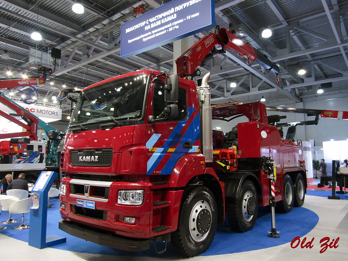 Нижегородская область, № (52) Б/Н 0083 — КамАЗ-65801-T5(68); Московская область — Выставка "Строительная Техника и Технологии" — 2022; Транспортные средства без номеров (Московская область); Новая техника (Московская область)