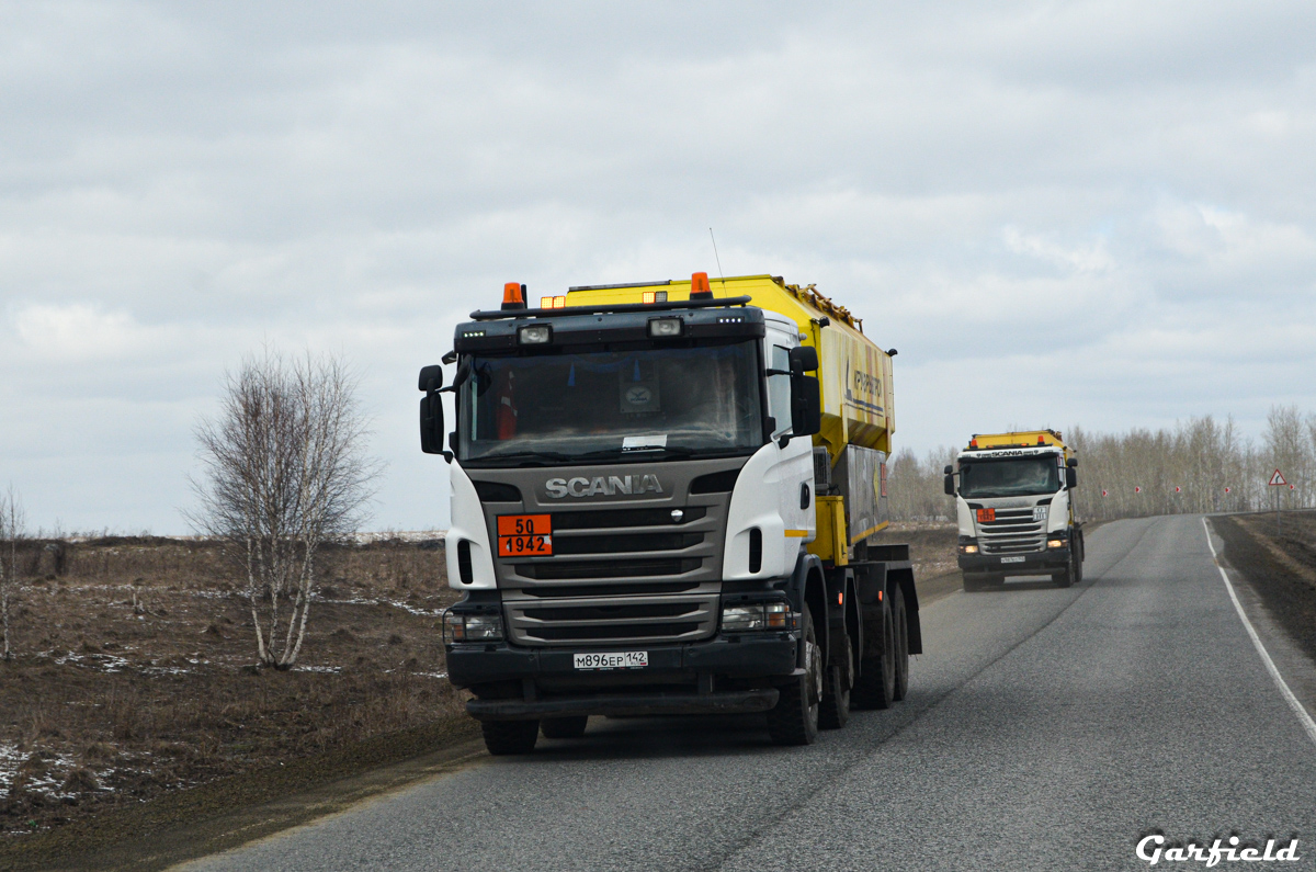 Кемеровская область, № М 896 ЕР 142 — Scania ('2013) G400