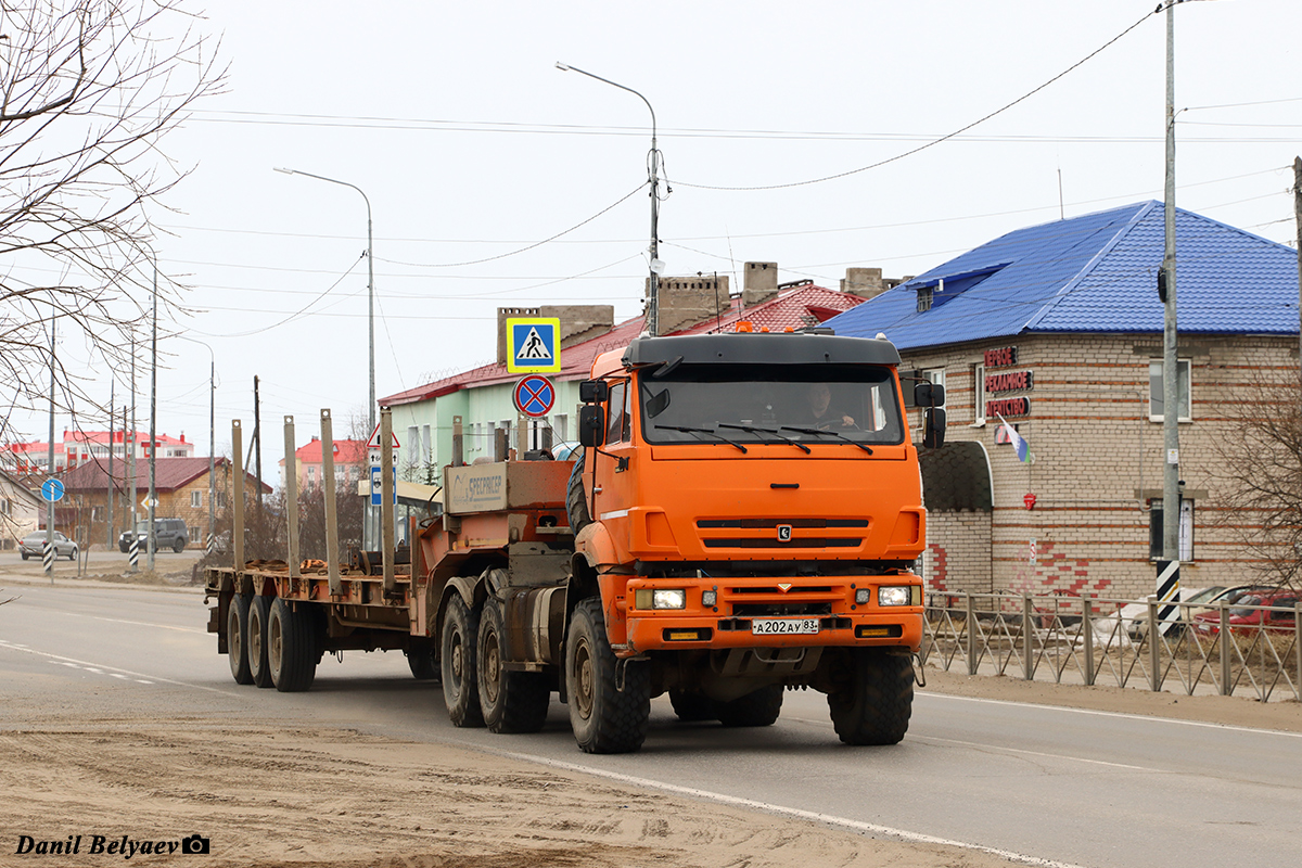 Ненецкий автономный округ, № А 202 АУ 83 — КамАЗ-65225-22 [65225Y]