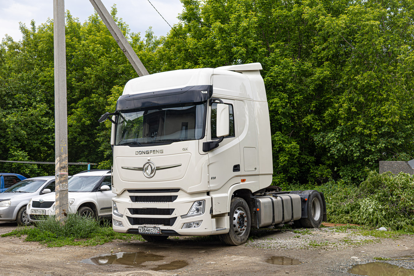 Челябинская область, № У 364 КС 774 — Dongfeng GX DFH4180