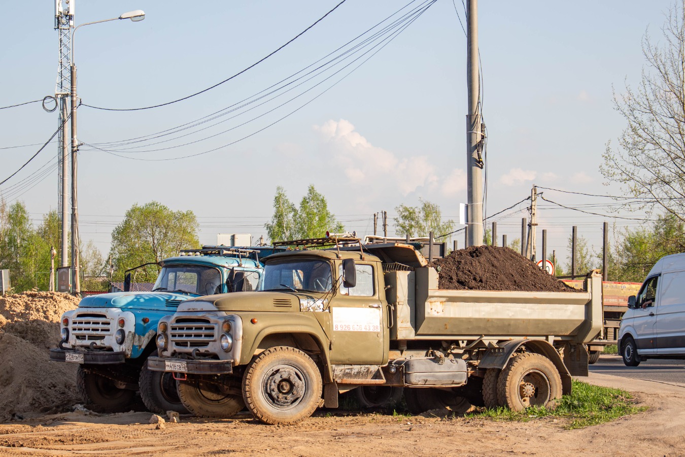 Московская область, № М 416 СВ 52 — ЗИЛ-495710
