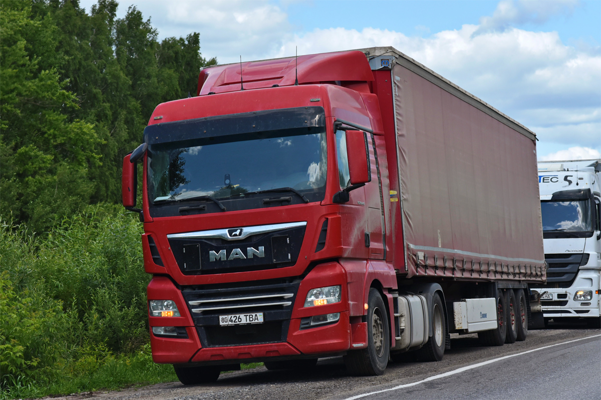 Узбекистан, № 80 426 TBA — MAN TGX ('2016) (Общая модель)