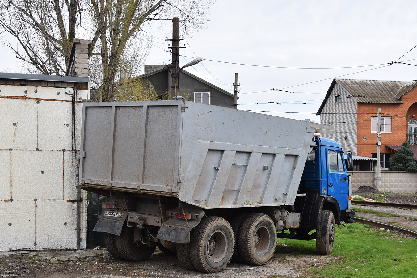 Волгоградская область, № С 783 КТ 34 — КамАЗ-65115 (общая модель)
