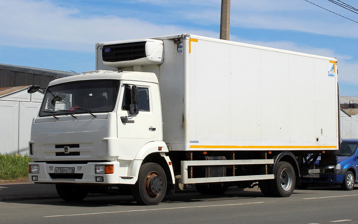 Санкт-Петербург, № Х 750 РО 178 — КамАЗ-4308-C4(25)