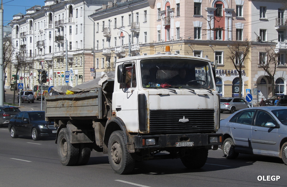 Витебская область, № АВ 6844-2 — МАЗ-5551 (общая модель)