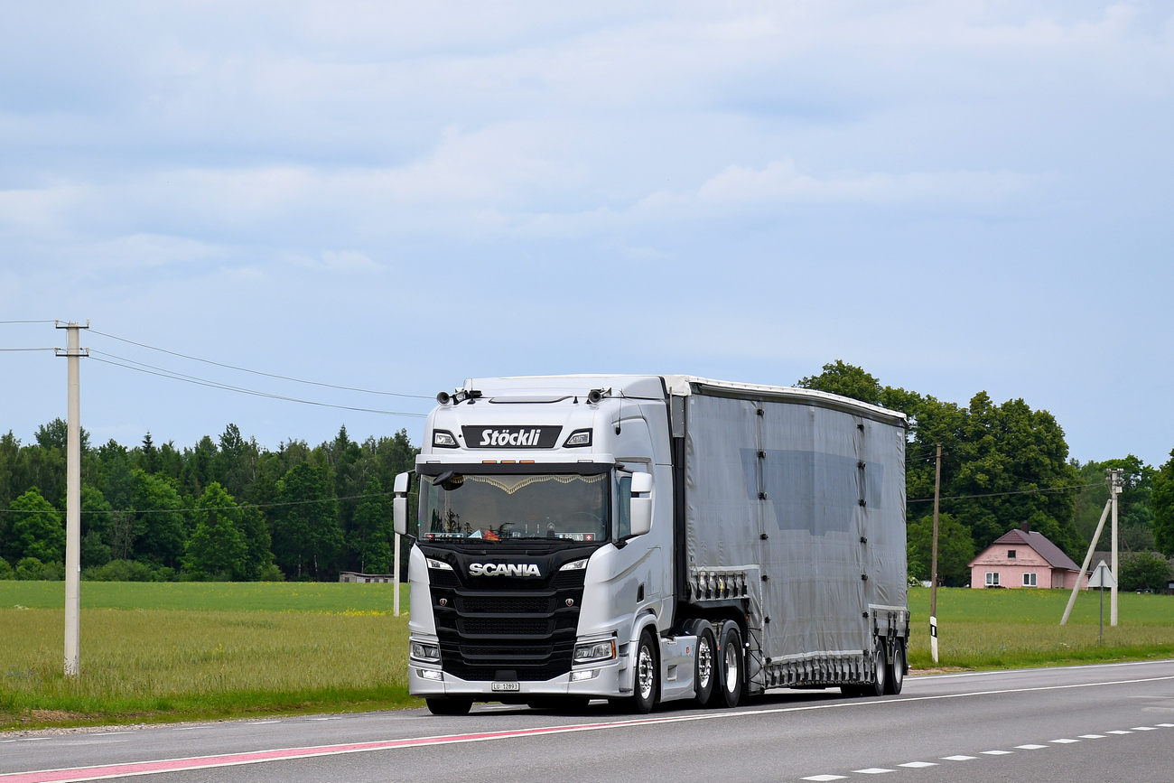 Швейцария, № LU-12893 — Scania ('2016) R-Series (общ. м)