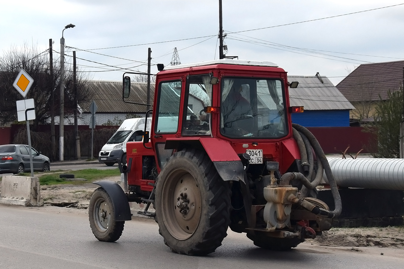 Волгоградская область, № 3041 СС 34 — МТЗ-80