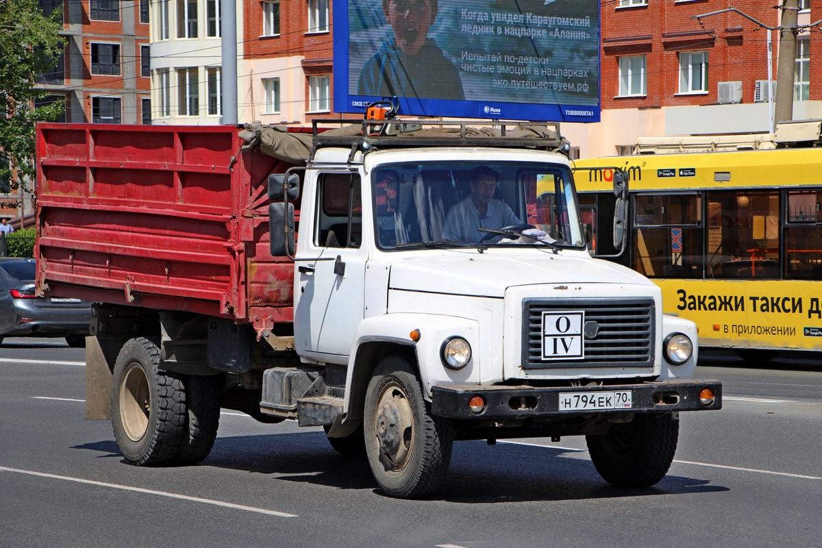 Томская область, № Н 794 ЕК 70 — ГАЗ-3309