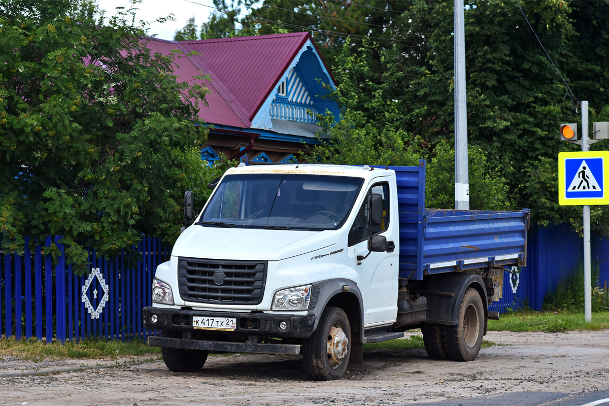 Чувашия, № К 417 ТХ 21 — ГАЗ-C41R13