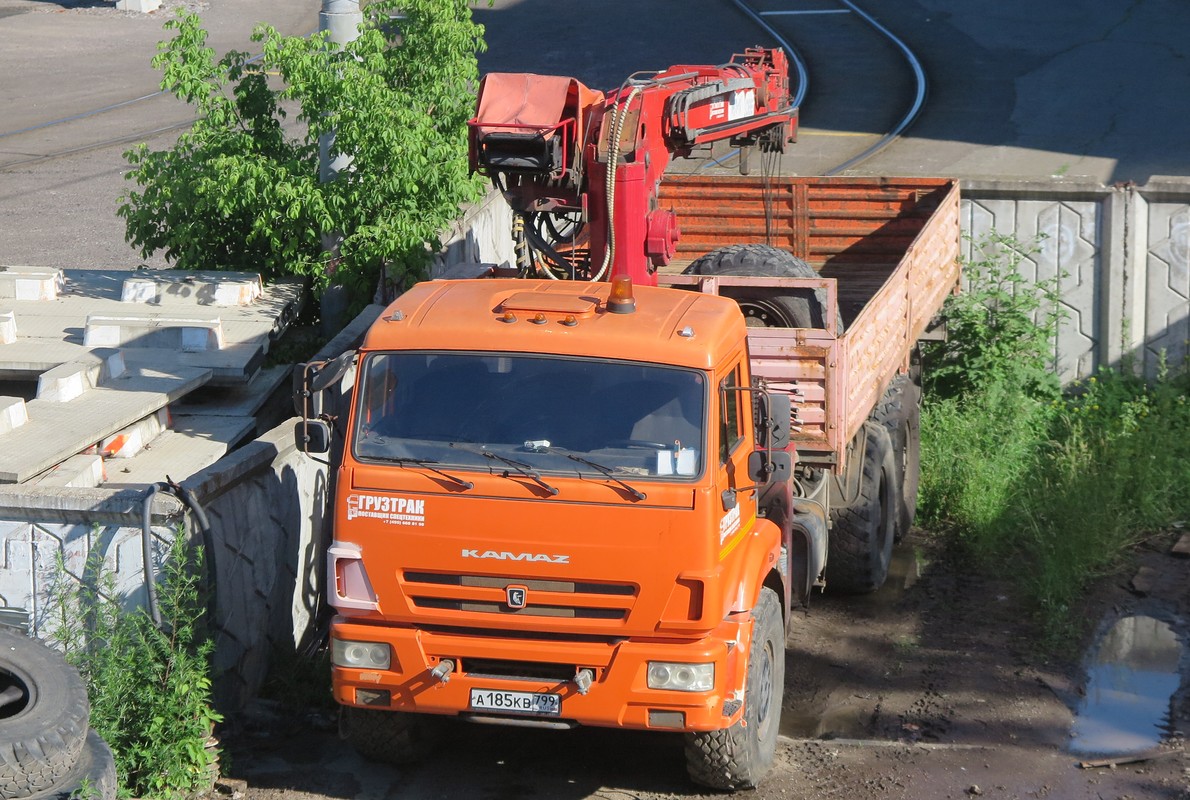 Москва, № А 185 КВ 799 — КамАЗ-43118-46