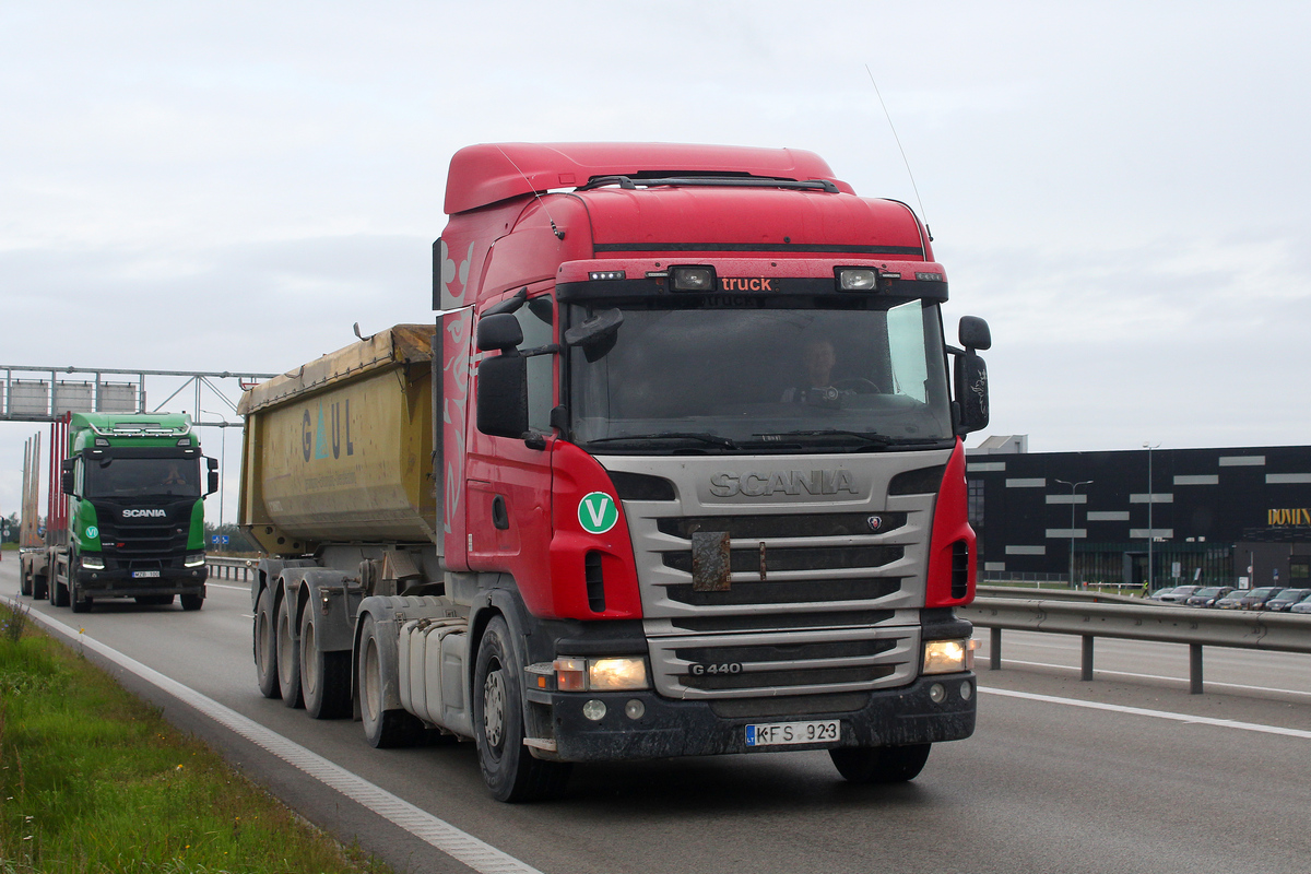 Литва, № KFS 923 — Scania ('2009) G440