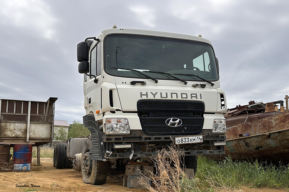 Саха (Якутия), № О 833 КМ 14 — Hyundai Power Truck HD320