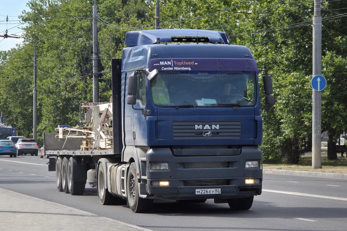 Крым, № М 226 ЕУ 82 — MAN TGA 18.440