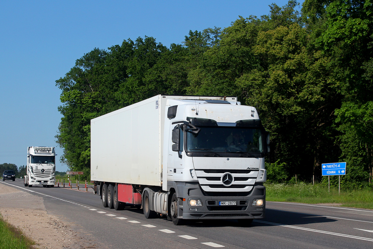 Латвия, № MK-2877 — Mercedes-Benz Actros ('2009)
