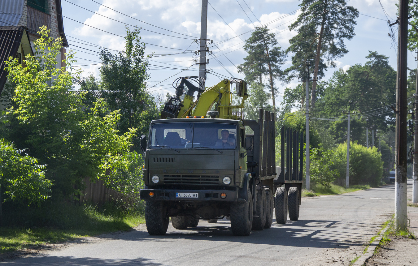 Киевская область, № АІ 5590 АІ — КамАЗ-43105